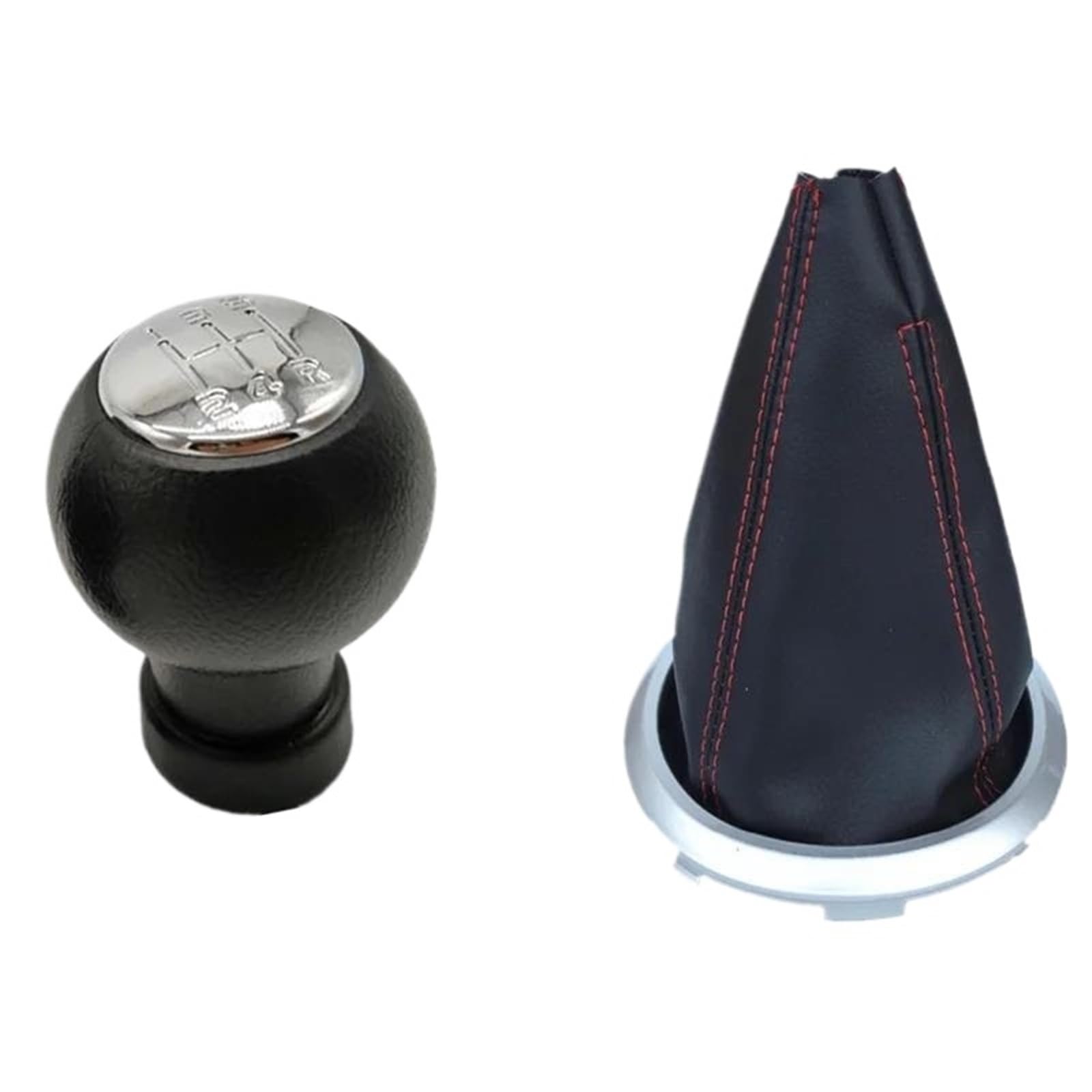Hcpavext Combo 2 For Suzuki For Swift Sx4 For Alto 2006-2014 Gear Shift Knob Lever Handle Head Gaiter Boot Cover (Combo 2)