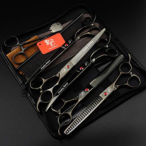 Ciseaux professionnels en acier 440C de haute précision pour salon de coiffure