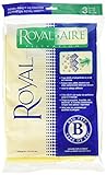Royal Dirt Devil Paper Bag, Royal Type B Upright Micro Fresh (Pack of 3)