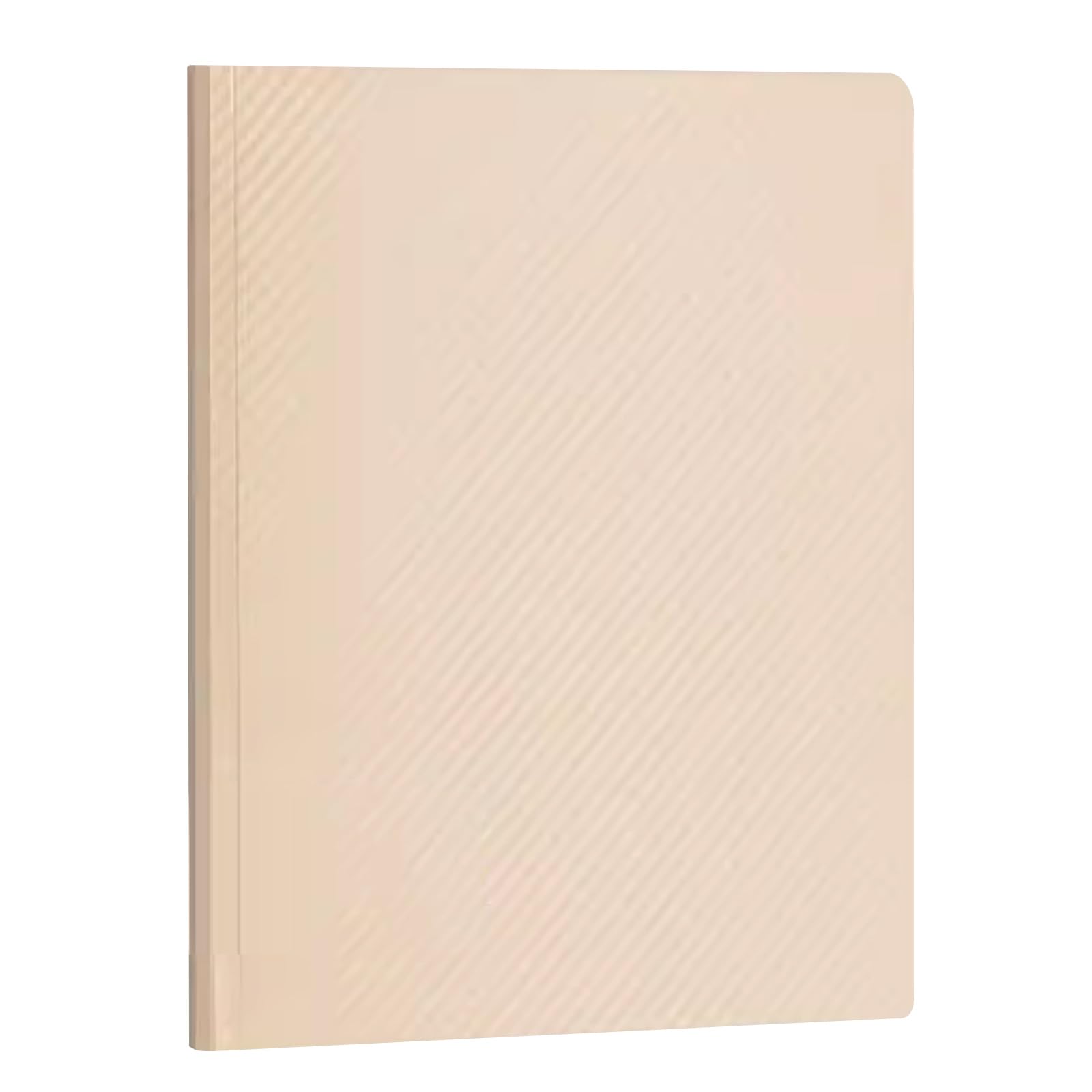 Präsentationsmappe mit transparenten Hüllen im A4-Format 20 Fächern for Präsentationen, mehrfarbig(Beige)