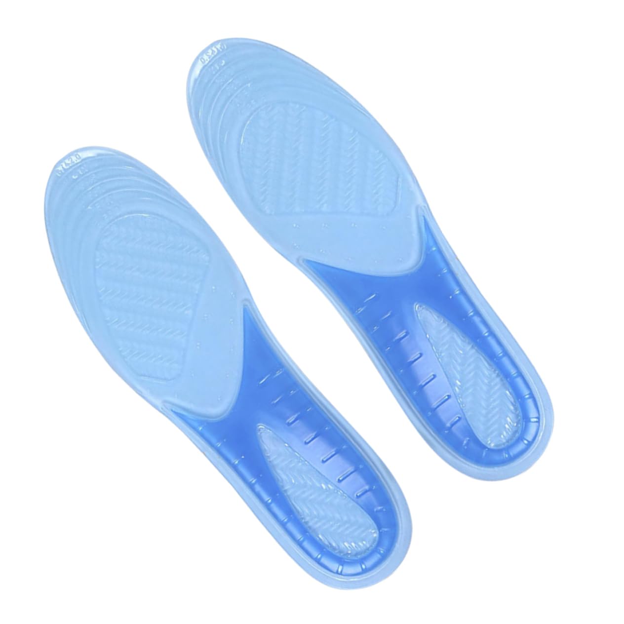3 Paare Sport-einlegesohle Atmungsaktive Einlegesohlen Schuheinlagen Basketball-einlegesohlen Fuß Schuheinlegesohle Für Trainingsschuhe Blue Jp Samt Healeved
