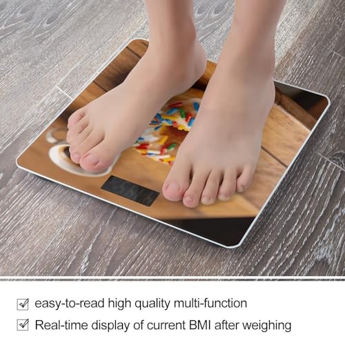 Báscula digital para baño con sensor de alta precisión miniatura 5