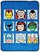 Marvel Comics Avengers Throw Blanket - Measures 46 x 60 inches, Kids Bedding Features Captain America, Black Panther, & Doctor Strange - Fade Resistant Super Soft Fleece (Official Marvel Product)
