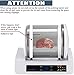 KZZAAO Professional Marinade Machine, Vacuum Sealed, Meat and Vegetable Tenderizer, Canister Sealed, LED Display