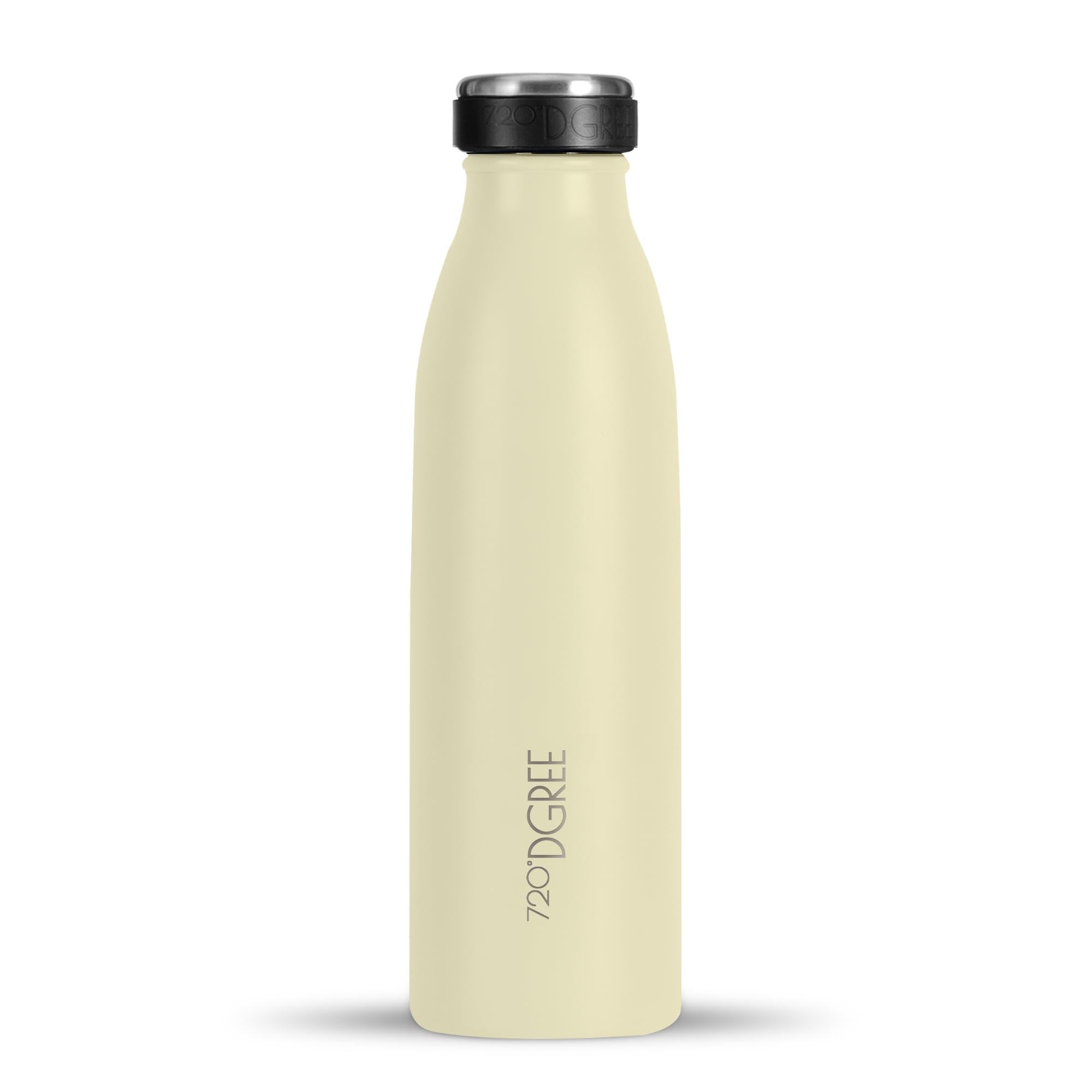 720°DGREE Vaccum Insulated Water Bottle “milkyBottle“ - 500 ml - BPA-Free, Leakproof, Thermo Stainless Steel Flask - Kids, Children, Sports, Kindergarten, School, Gym, Hot, Cold & Carbonated Drinks — image 1