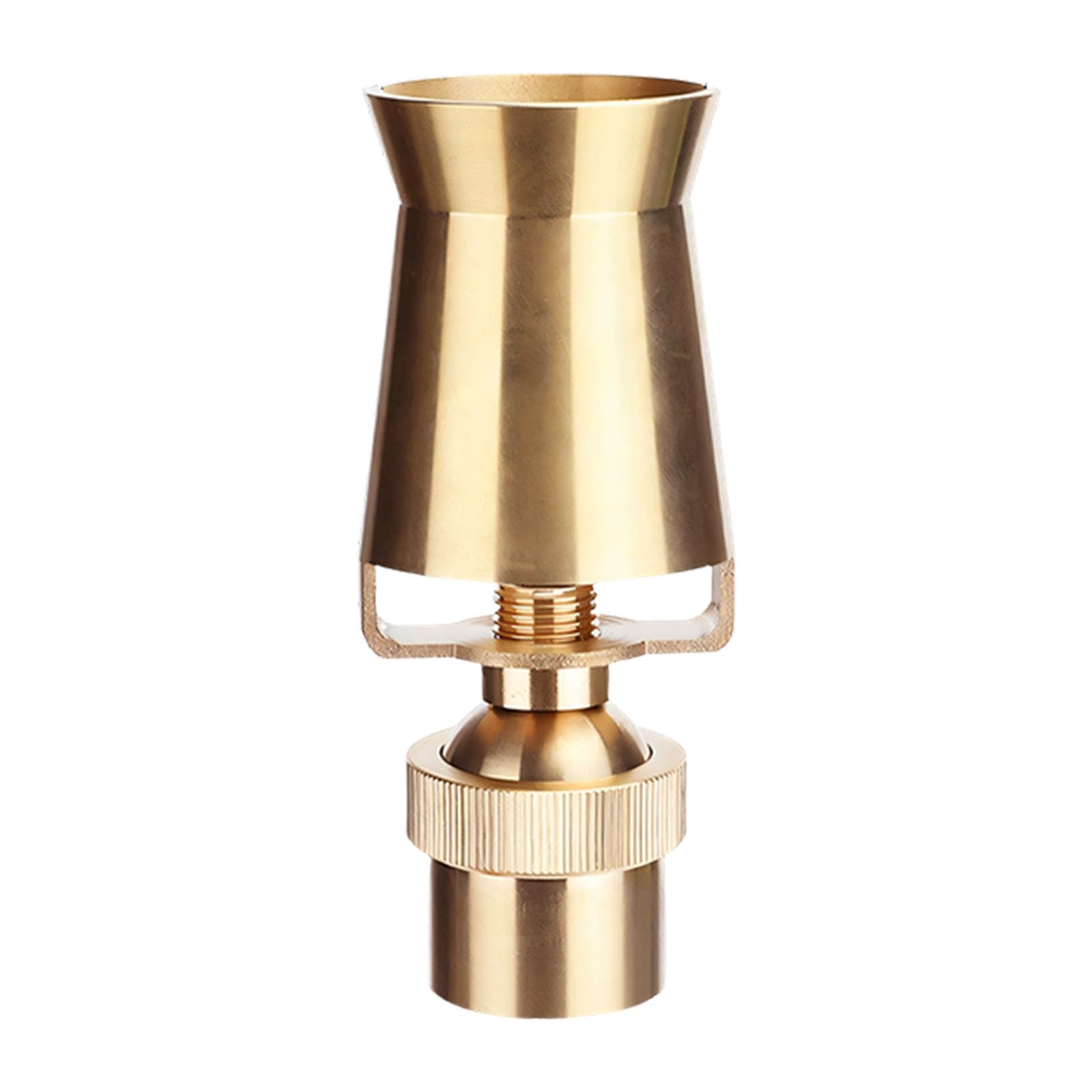 Brass Fountain Cedar Bubbling Fountain Nozzle Garden Pond Landscape Decoration Accessories Bronze Spring Nozzle