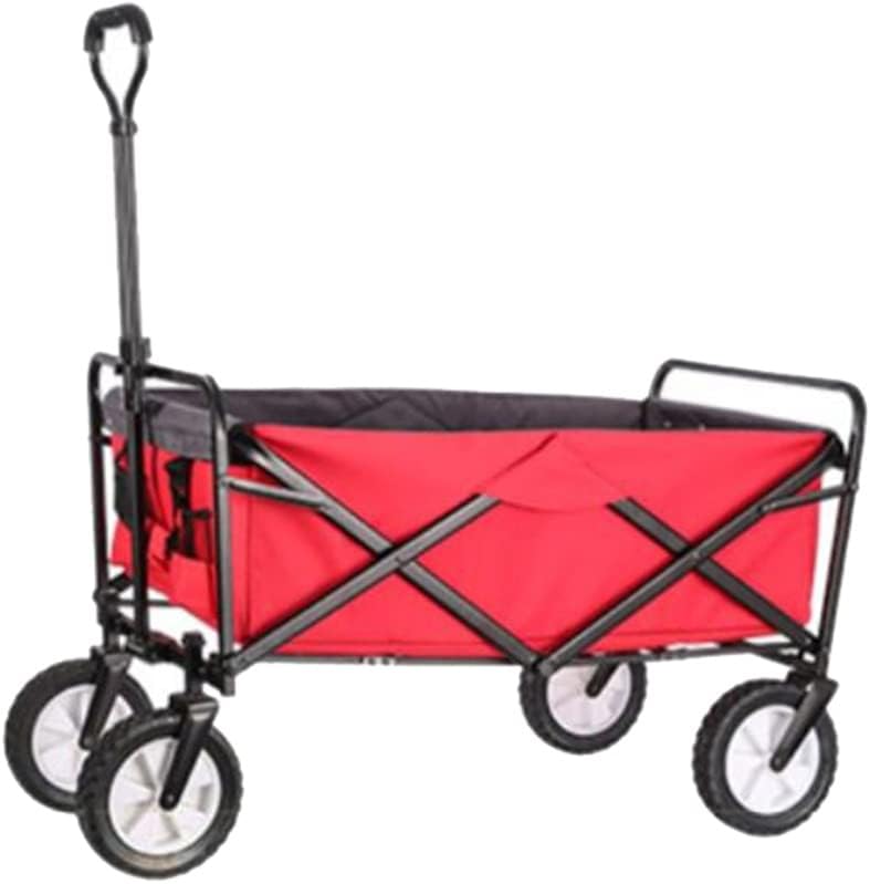 Portable Garden Carts Leisure Camping Wagon Beach Cart Folding Cart with Wheels Outdoor Shopping Carts Camping Fishing Trolley