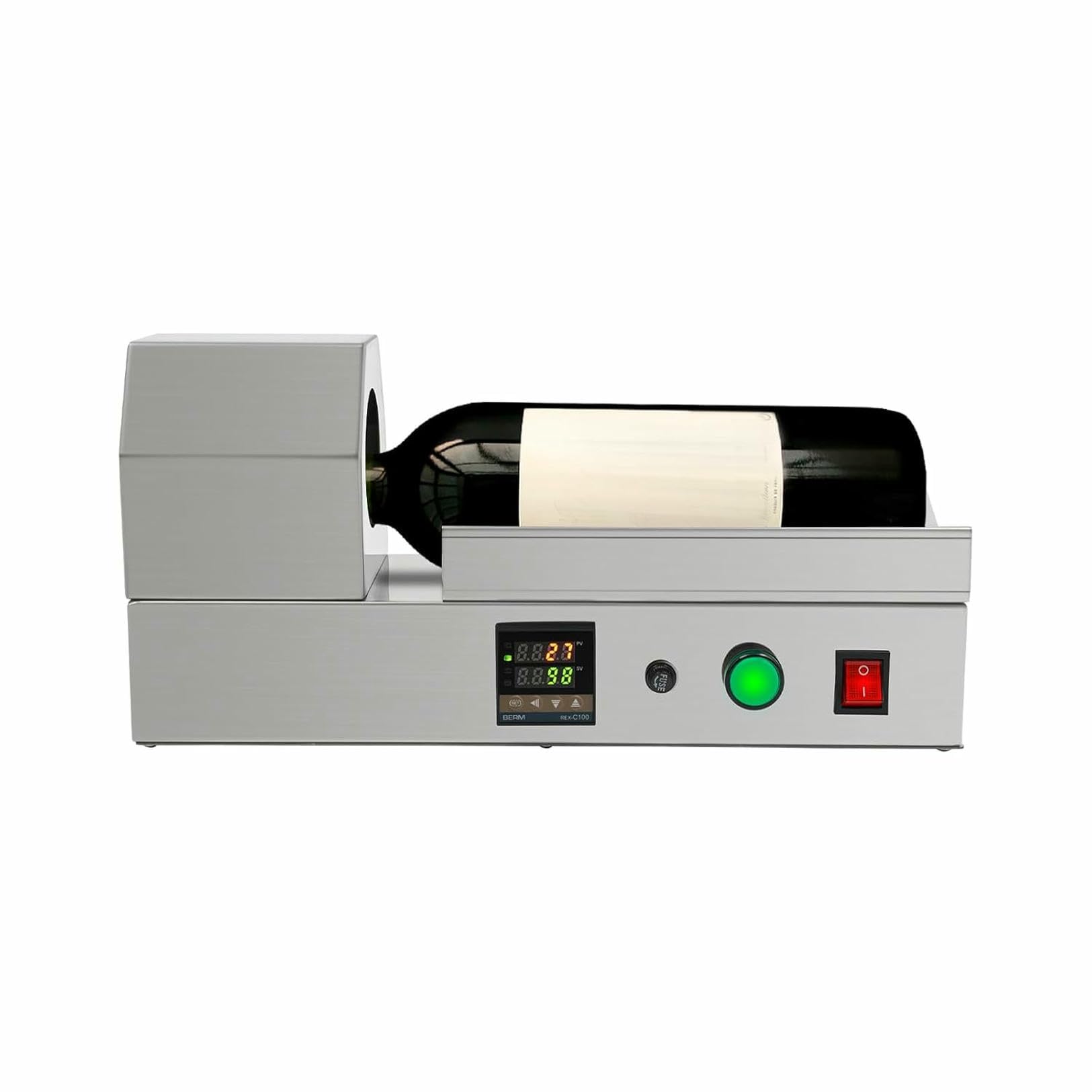 YXZQLOZ Electric PVC Heat Shrink Machine with LED Display for Bottle Cap Sealing and Packaging