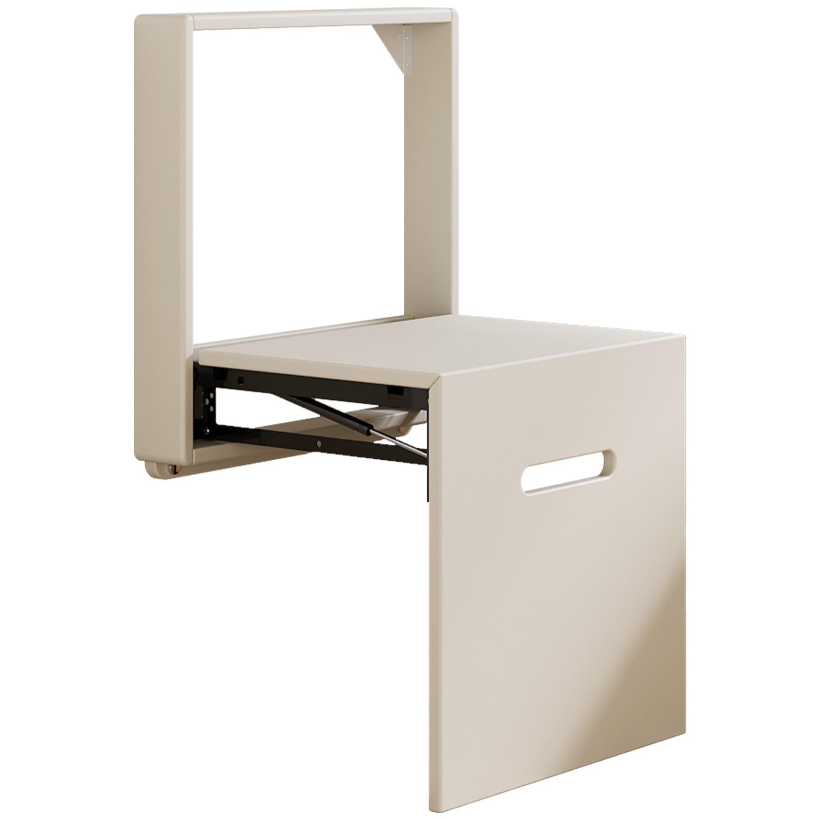 Miuuod Silla Plegable montada en la Pared de Pulgadas de Ancho, Taburete para Cambiar Zapatos, reposapiés para Puerta, Taburete Plegable para Colgar balcón, taburetes de Pared Ocultos Que