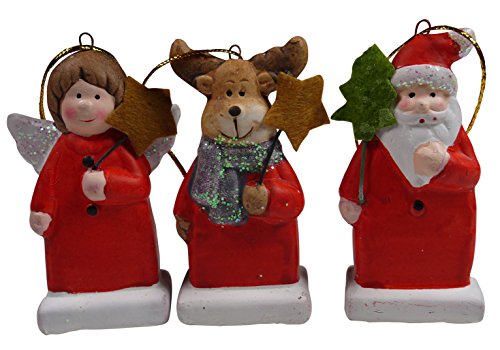 Khevga - Decorazioni per albero di Natale con