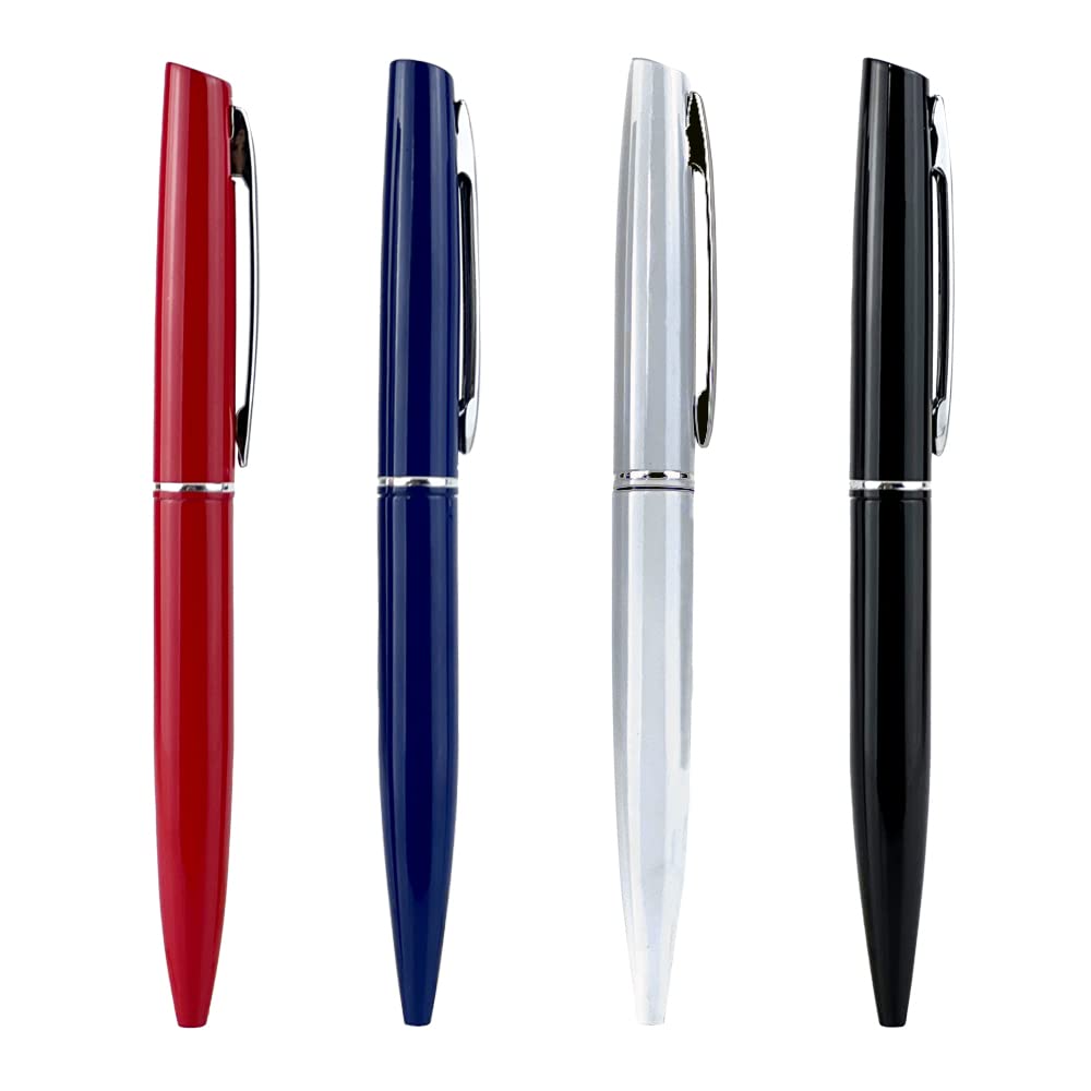 Penna A Sfera Personalizzata Con Incisione 'Grazie' - Set Regalo Con 2 Ricariche Inchiostro Nero, Scatola Elegante, Per Colleghi E Insegnanti - 4
