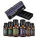 VicTsing Essential oils, TOP 6 Pure Aromatherapy Oils Set, Essential Fragrance Oil Set for Women, Men, Diffuser, Humidifier(Orange, Lavender, Tea Tree, Lemongrass, Eucalyptus, Peppermint, 10ml/bottle)