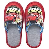 [ディズニー] カーズ かわいい 履き心地 歩きやすい [ニッポンスリッパ] おしゃれ [キャラクター] レッド 赤 20cm 283458 スリッパ ルームシューズ 拖鞋 室内 来客用 にも