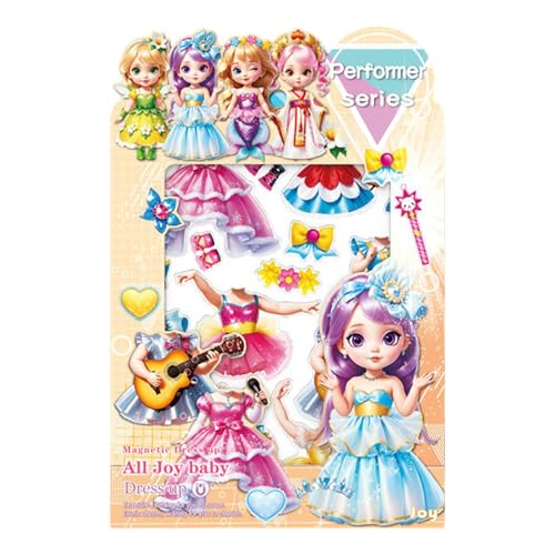 Magnetische Anziehpuppe Prinzessin OM8BEQIC66DG0S33