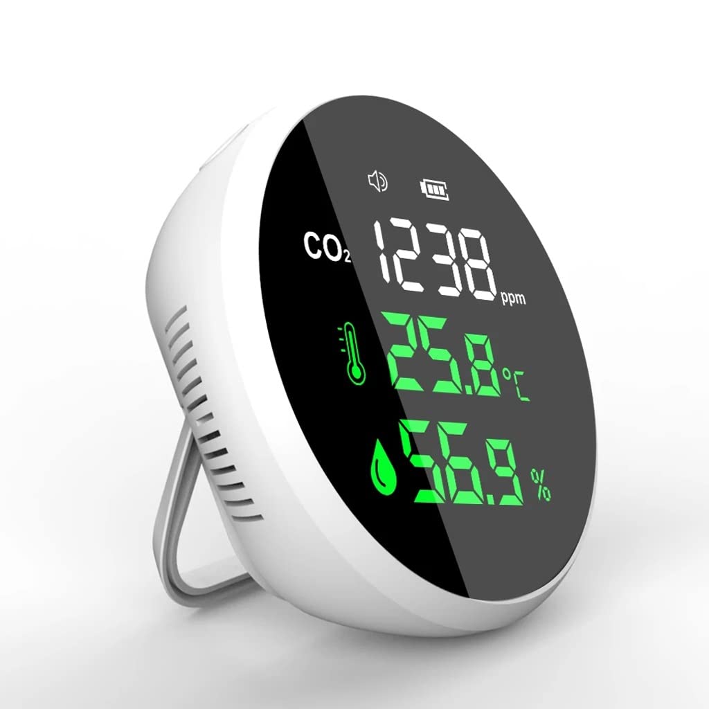 Compteur de CO2 pour la maison PNAWLLCF-65 et contrôle d'humidité de l'air