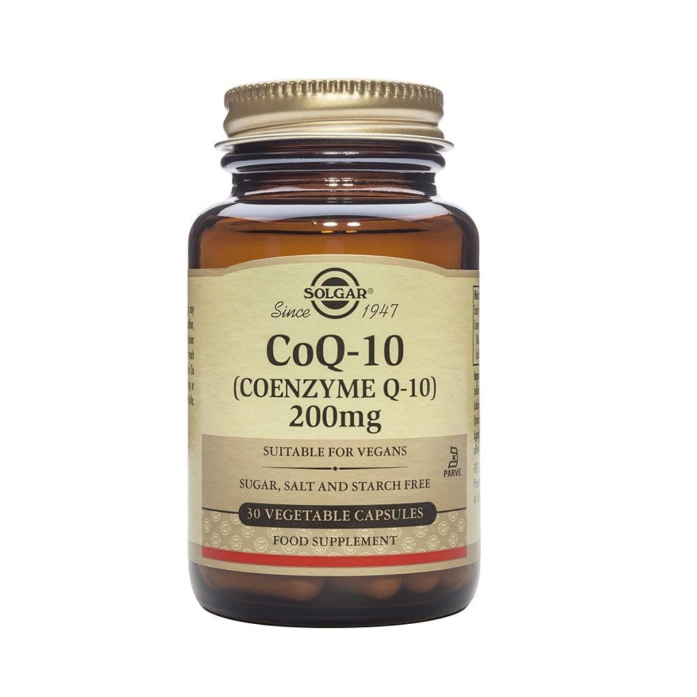 Coenzima CoQ10 200mg (vegan) 30 cápsulas vegetales (200mg)