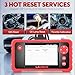 LAUNCH CRP123 V2.0 Plus Elite OBD2 Scanner, 2025 New Full System Lifetime Free Update Scan Tool with 3 Reset Oil Service, Throttle Adaption, SAS Relearn, Car Scanner for All Cars