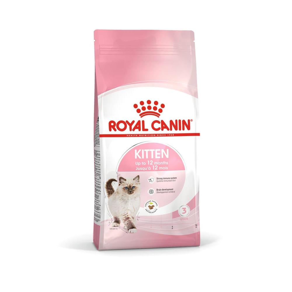 Royal Canin Kitten | Pack de 4 | 4 x 400 g | Aliment Complet pour Chatons en deuxième Phase de Croissance (jusqu'à 12 Mois)