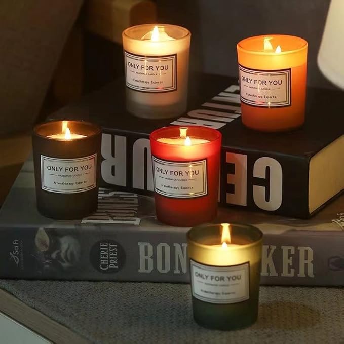 100 Pabilos para Velas de Soya ECO12, 8 pulgadas, Preencerados con Base miniatura 8