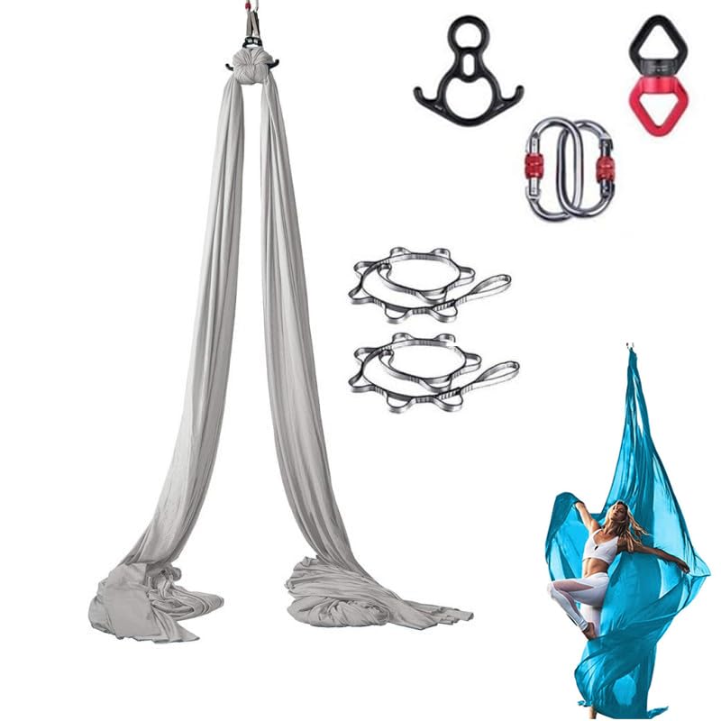 Tissu de Yoga Aérien en Soie A2 : Suspension Haute Résistance en Tissu Acrobatique