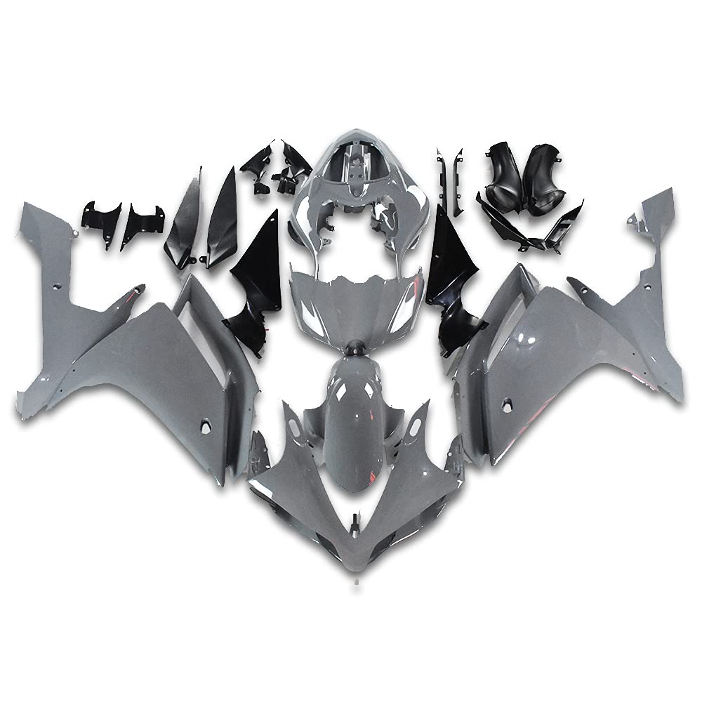 NF Nardo Gray Fairing Fit for Yamaha 2007 2008 YZF R1 YZ-F Injection Molded ABS Plastics New Bodywork Bodyframe 07 08 NGY