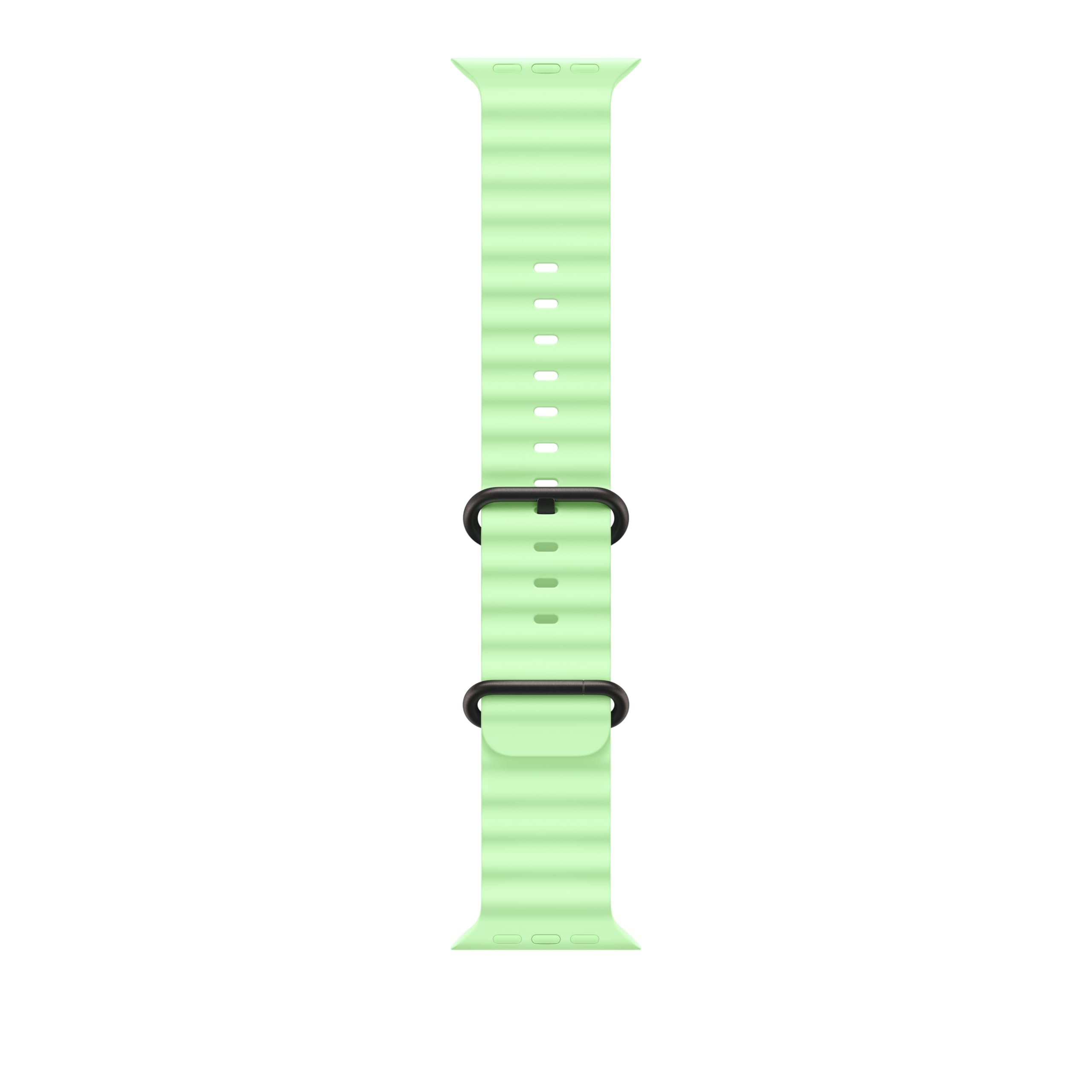 Apple Watch Band - Ocean Band - 49mm - Neon Green - One Size
