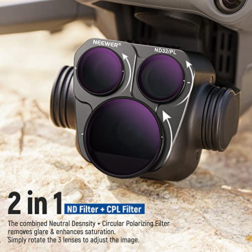 NEEWER Mavic 3 Pro ND/PL Filter Set Compatible with DJI Mavic 3 Pro/Pro Cine - Image 3