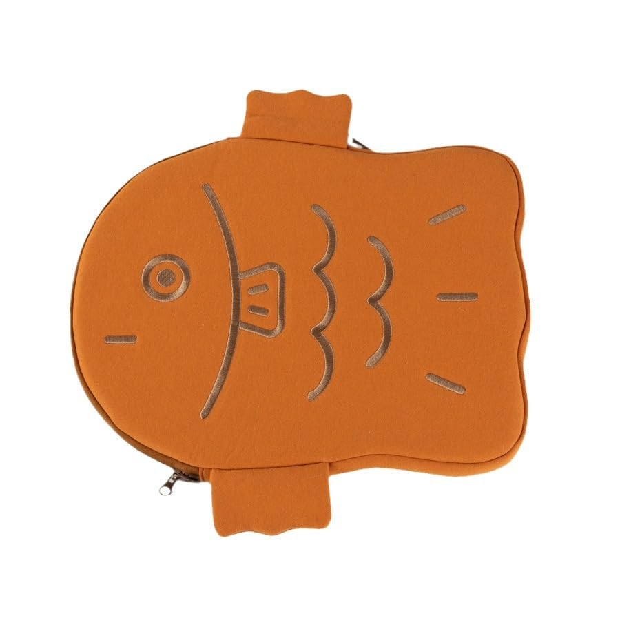 Funda Puffy Y2K Cutecore para Laptop 13 Pulgadas Naranja miniatura 1