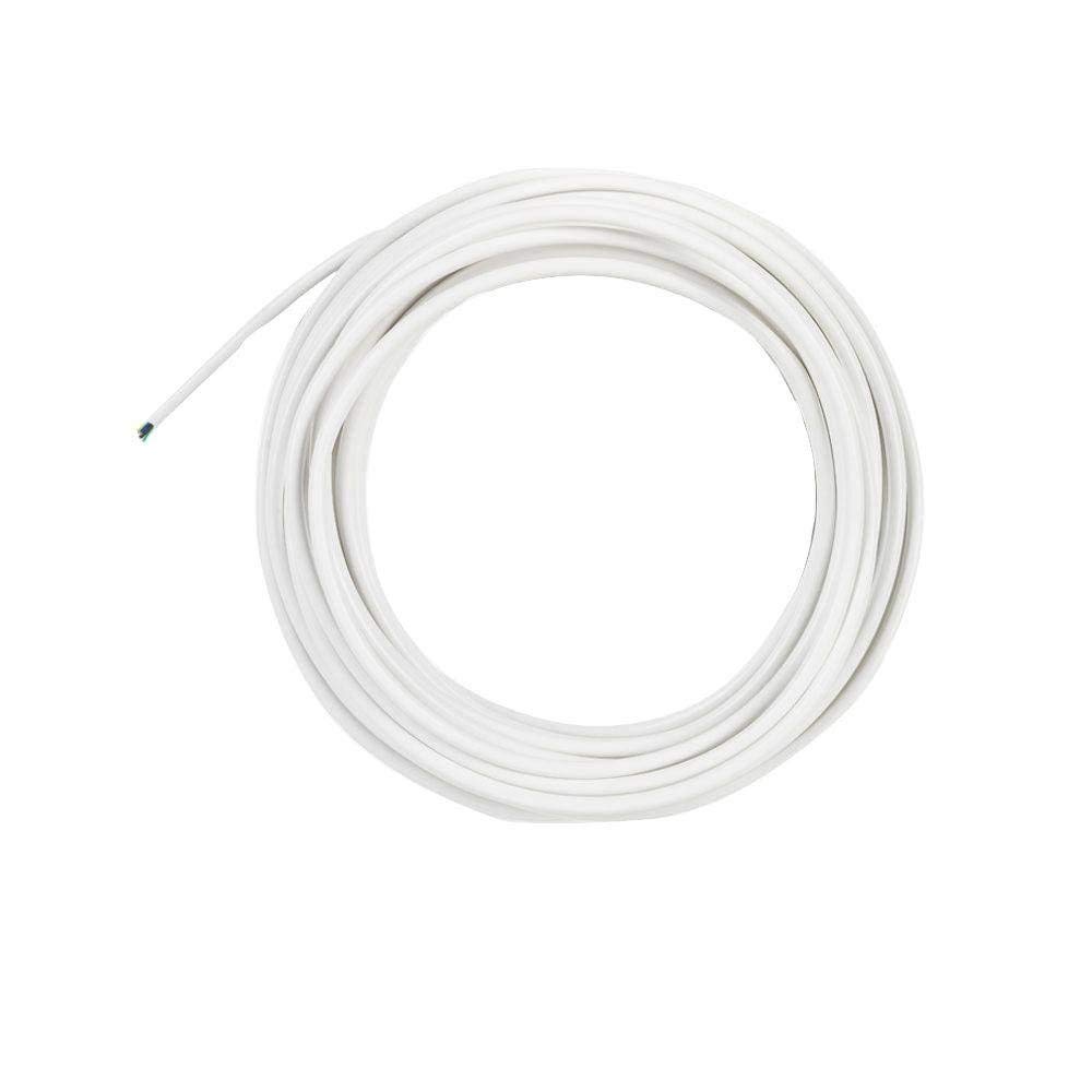 CE TECH 50FT CAT3 6C WH 50 ft. 3 Station Phone Wire - White