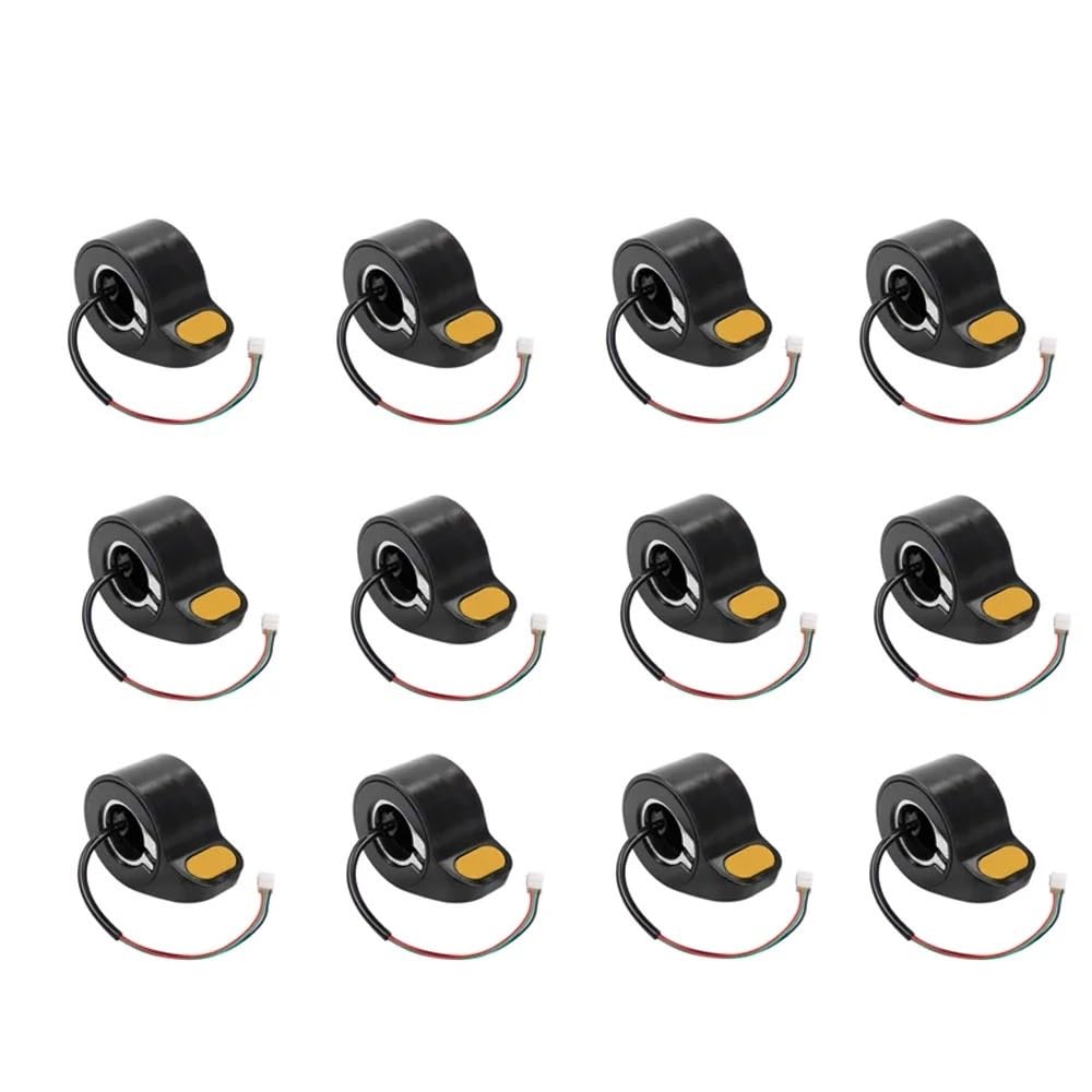 Acceleratore a pollice da 12 pezzi adatto for acceleratore for scooter elettrico Ninebot Max G30, parti di trasferimento dell'acceleratore for skateboard