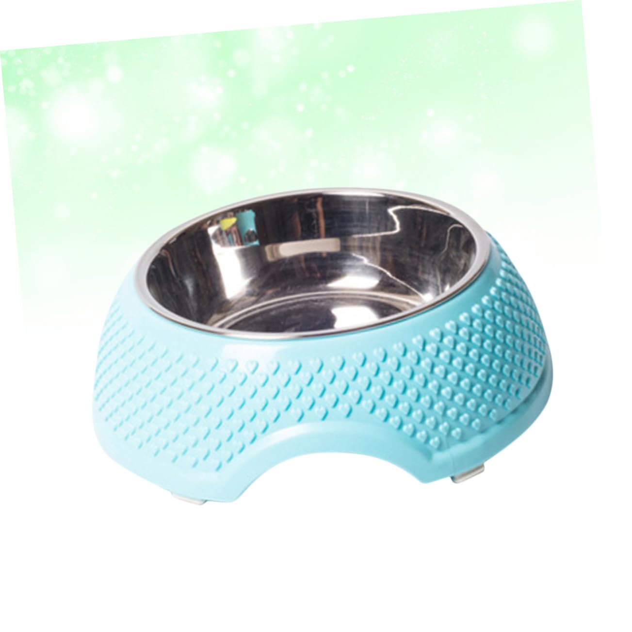 SUPVOX 3pièces Antidérapante pour Animaux De Compagnie Bol Et Design Pratique Convient Aux Chiens Et Couleur Bleue