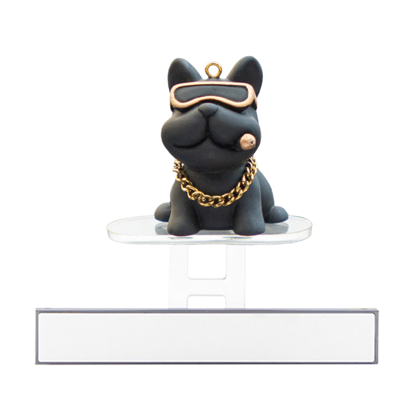 Obotsnoi Skateboard Dog Decor Cartoon Dog Ornament Car Interior Decoration Dashboard Ornament Decorative Figurine Car Dashboard Decoration