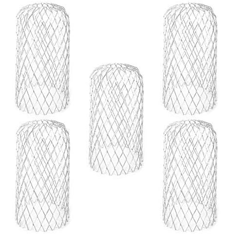 Jubaopen 5PCS Hojas Filtro Colador de Canalón de Aluminio Cover