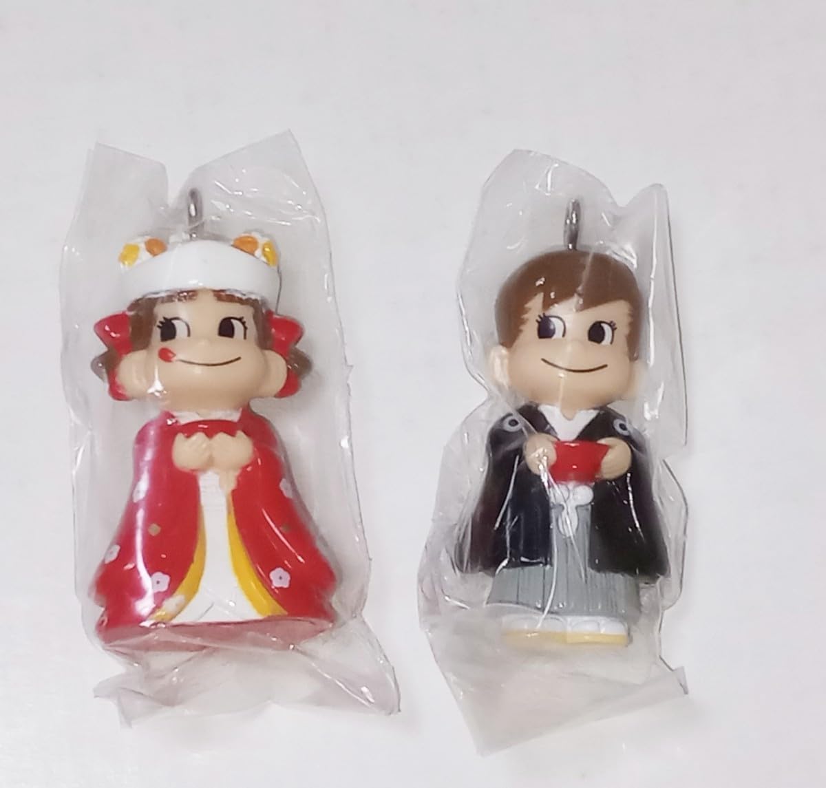 Amazon.co.jp: ペコちゃん＆ポコちゃん 不二家 フィギュア人形 和式 