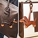 Tucnoeu 3pcs Dachshund Keychain,Dog Shaped Keychain,Cute Leather Dog Bag Charm for Handbag Accessories,Women Key Chain for Handbag Purse Car keys Accessories for Car Keys