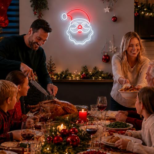 Image of Christmas Neon Sign, Neon Signs for Wall Decor LED Signs