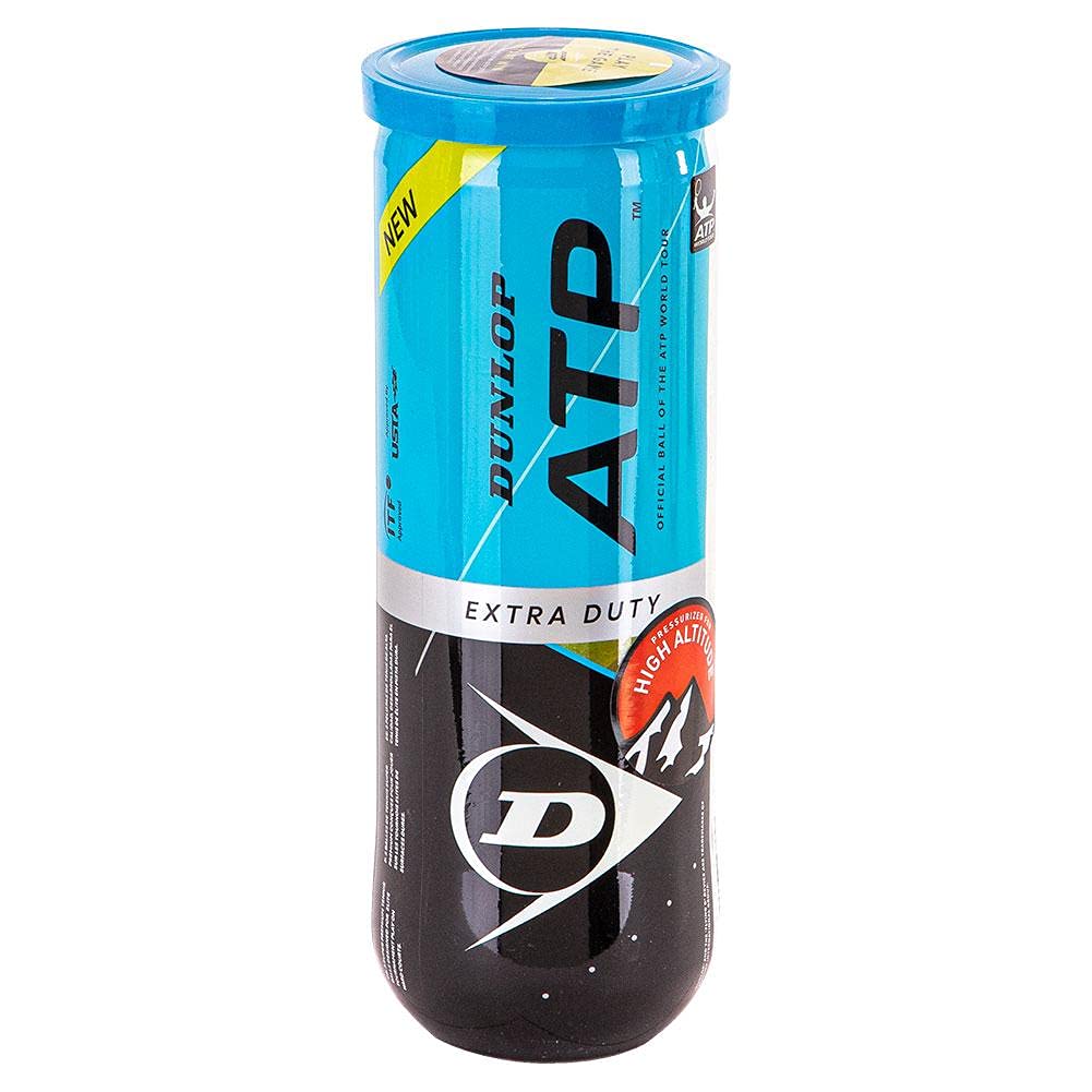 DUNLOP ATP Extra Duty High Altitude Tennis Ball Can