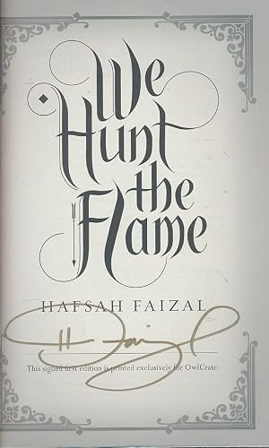 We Hunt the Flame 0374313482 Book Cover