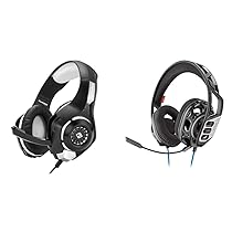 Cosmic Byte GS410 Headphones with Mic and for PS5, PS4, Xbox One, Laptop, PC, iPhone and+RIG 300HS Gaming Headset. Wired Stereo Gaming Headset