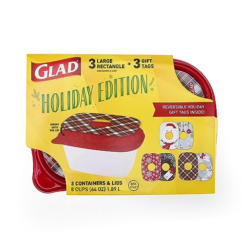 GladWare Holiday Food Storage Containers