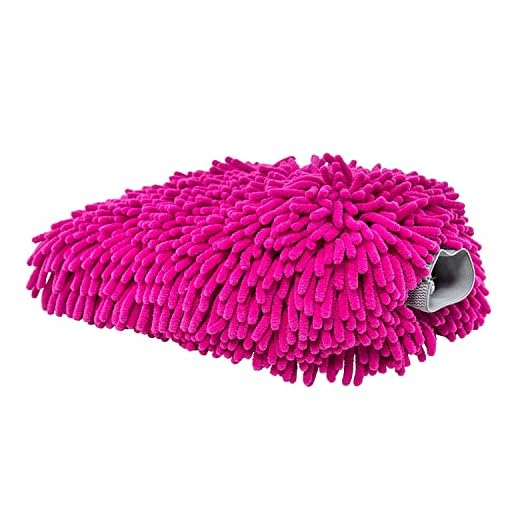 Chemical Guys MIC499 Big Mofo Chenille Microfiber Premium Scratch-Free Wash Mitt, 1 Pack