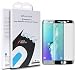 Samsung Galaxy S6 Edge+ Screen Protector: Stalion Shield Tempered Liquid Glass Shatterproof Full Screen Frame Edge to Edge Armor Guard (Black Sapphire)(S6 EDGE PLUS 5.7" Inch ONLY)