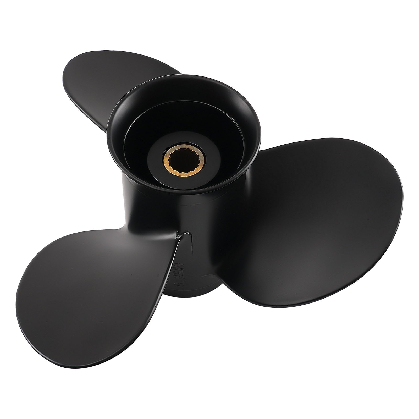maXpeedingrods 3 Blade Aluminum Outboard Propeller 9.25x9 for Mercury 9.9HP 15HP 20HP 4-Stroke for Tohatsu Nissan 9.9-18HP 48-897750A11 Boat Propeller