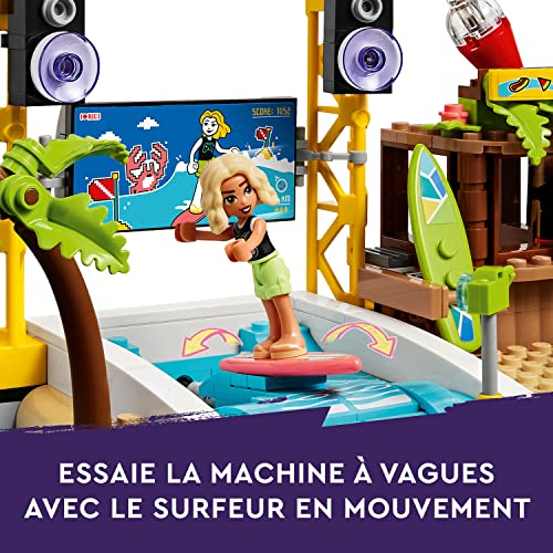 Image of LEGO Friends Beach Amusement Park 41737 Building Toy Set; A Technical Building Project for Ages 12+