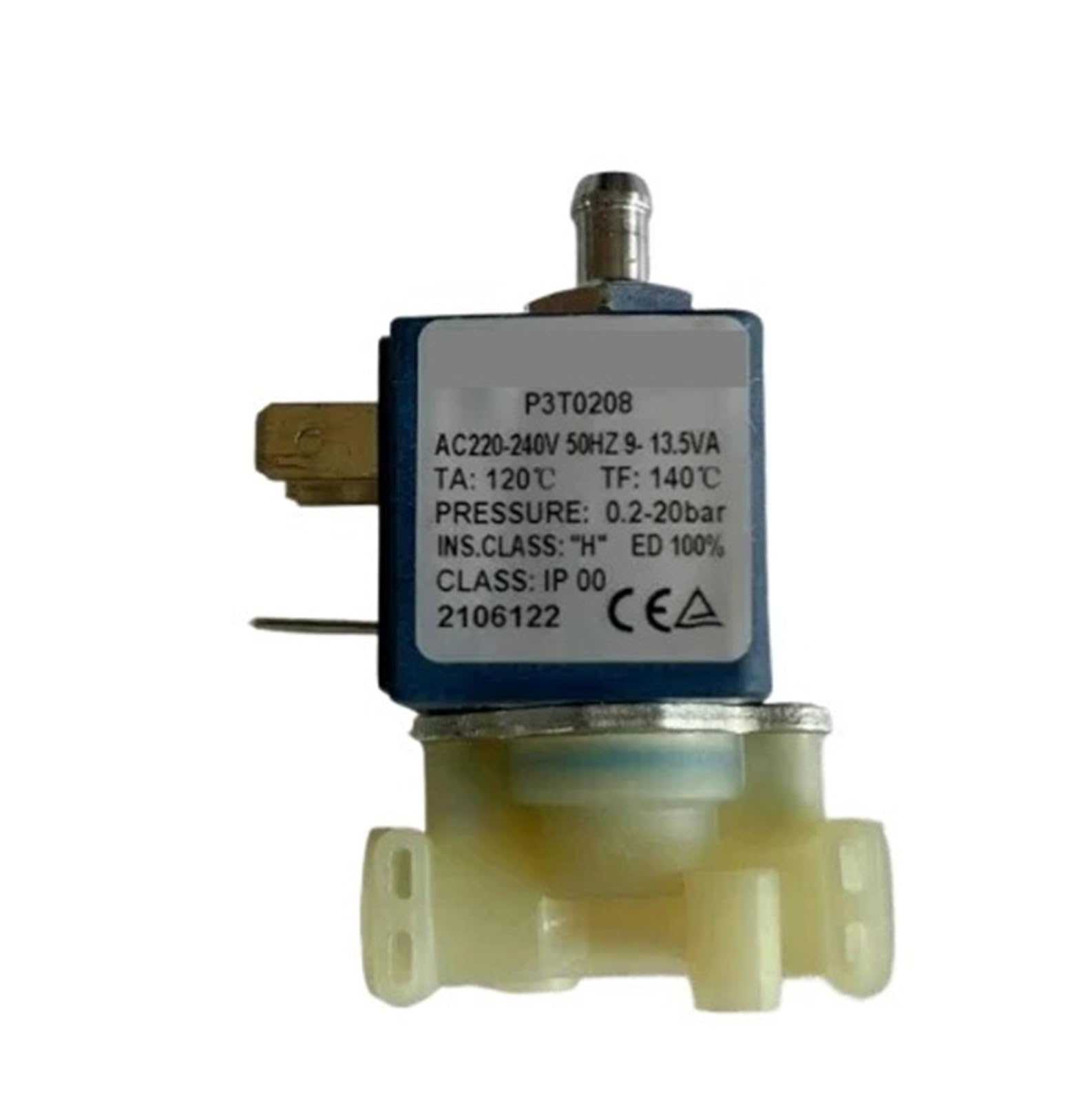 Piezas De Válvula Solenoide for Cafetera SERIE 588 V397VN25PAIF 13.5VA, Compatible Con CEME,V397 for Cafetera Limpiadora A Vapor(P3T0208.230V)