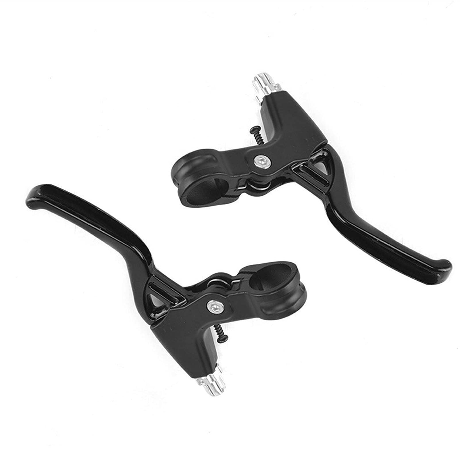 Leva del freno per bici 2 pezzi maniglia leggera per leva del freno per bici mountain MTB bicicletta leve freno in lega maniglia del freno per moto parti di bicicletta (colore: nero)