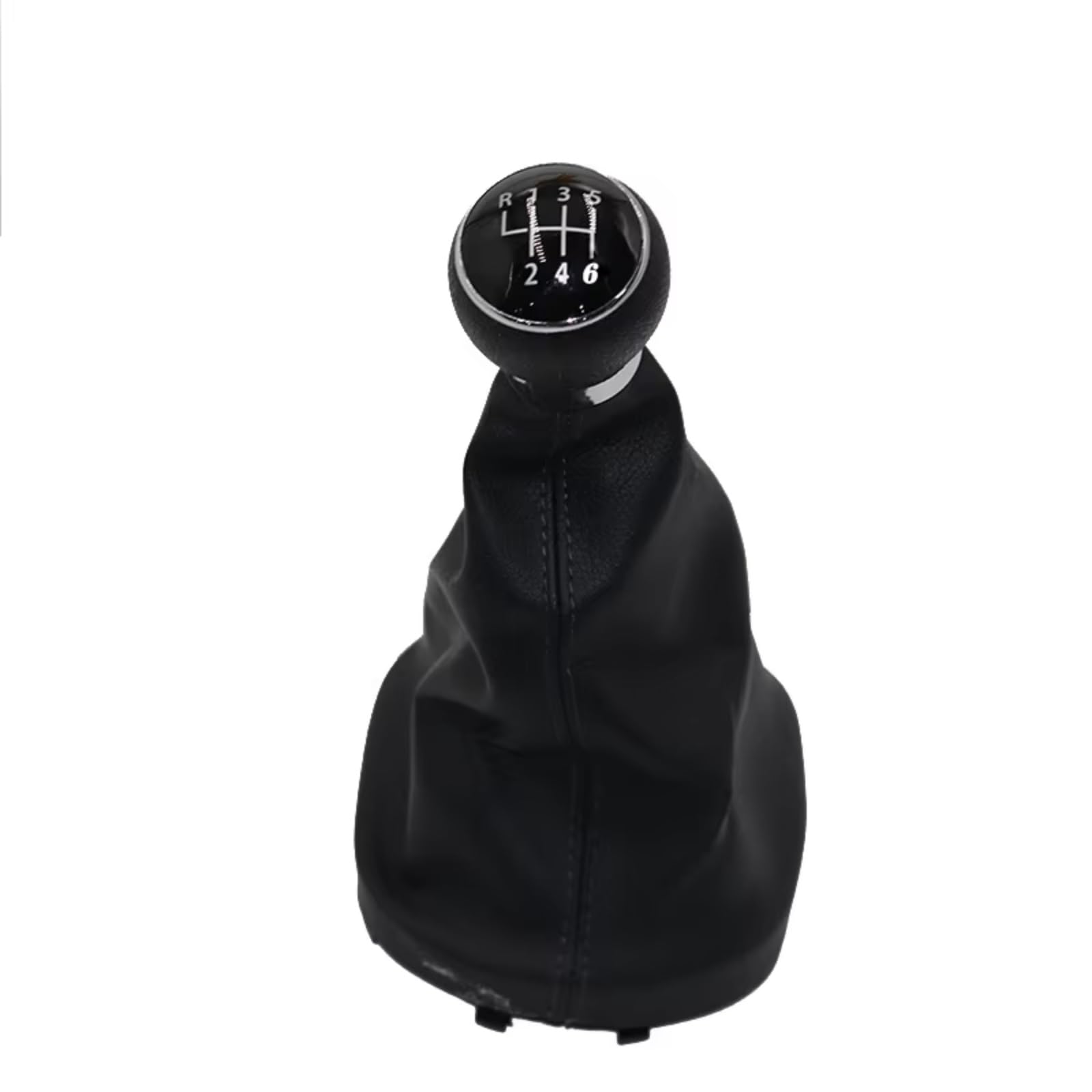 Hillar 6 Speed Type 7 Car Gear Stick Knob For Vw For Touran For Caddy Mk2 2003-2010 2004-2009 5/6 Speed Leather Car Shift Gear Knob Lever Gaitor Boot Cover(6 Speed Type 7)