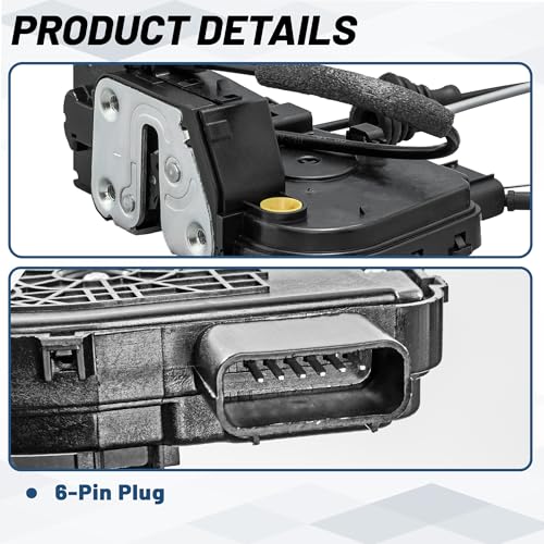 Image of KELOKE Door Latch Lock Actuator Compatible with Hyundai Sonata 2011 2012 2013 2014 2015, Front Left Driver Side, Replace# 813103S010, 81310-3S010