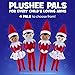 The Elf on the Shelf Plushee Pals - 17-inch The Elf on the Shelf Scout Elf Plush Toys Blue Eyed Boy- Huggable and Lovable Stuffed Elf Plush