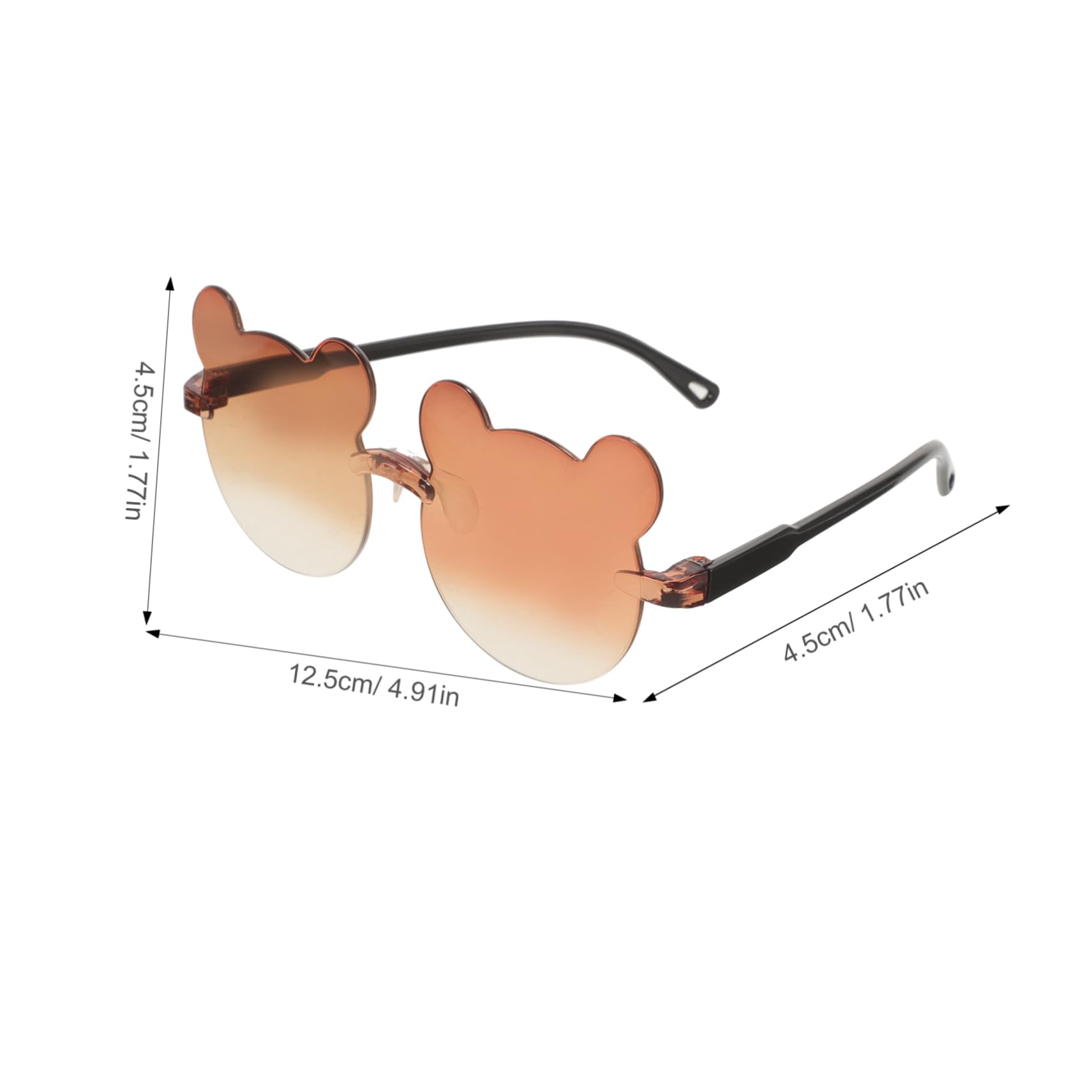 FOMIYES Sunglasses for Boys and Girls 5pcs Blue Light Blocking Glasses Fun Designs Party Glasses Toddler Beach Accessory